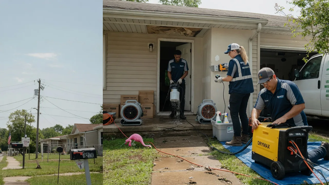 Storm Damage Water Removal in Bellevue, OH near me